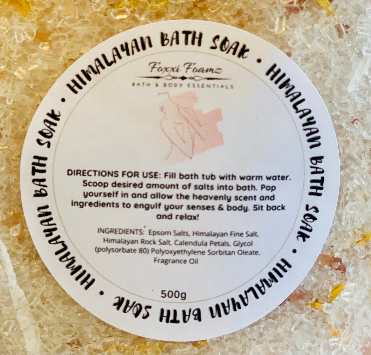 Pink Himalayan Bath Soak