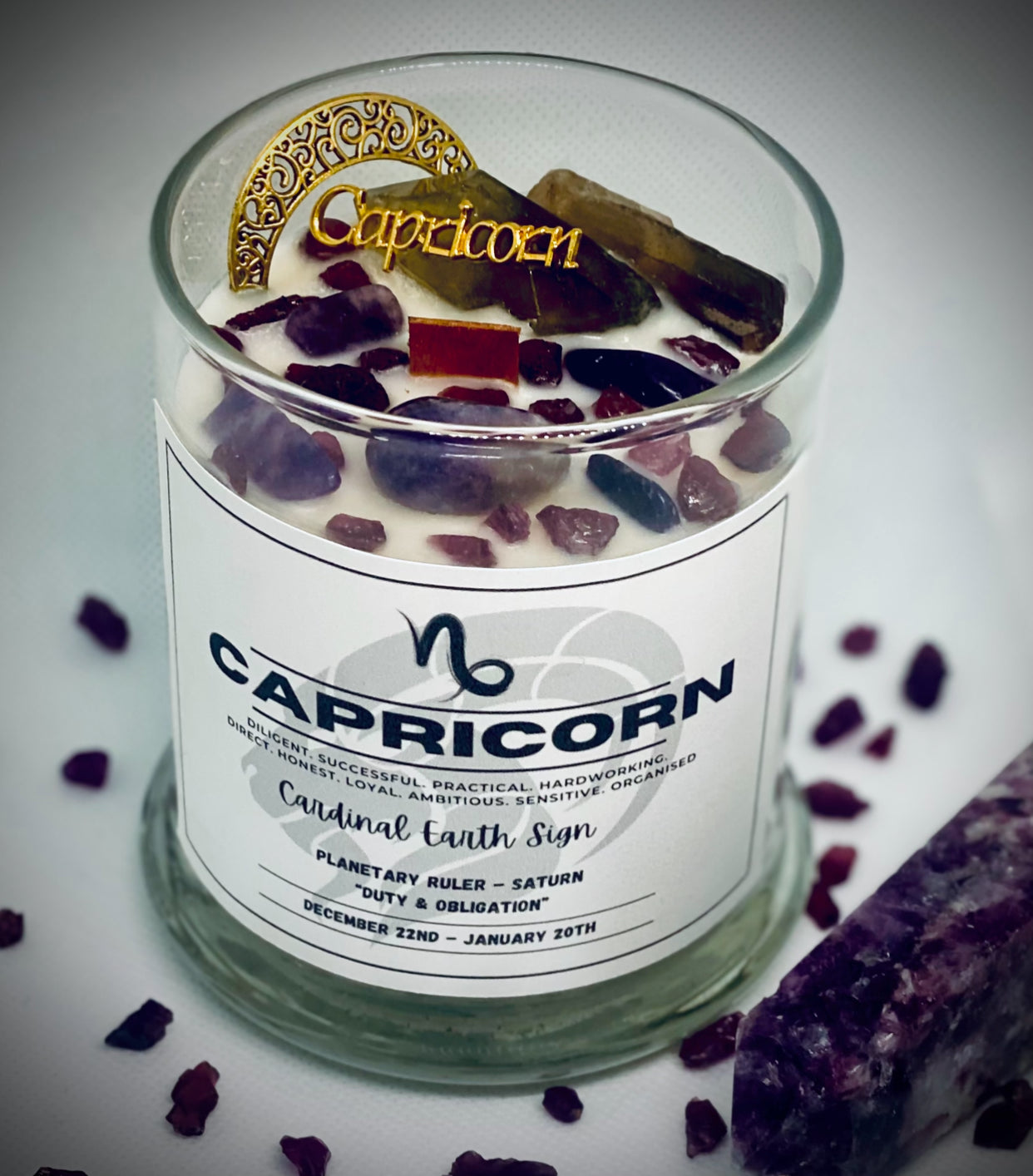 Capricorn Zodiac Candle
