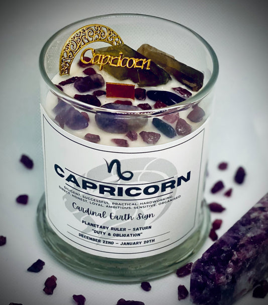 Capricorn Zodiac Candle