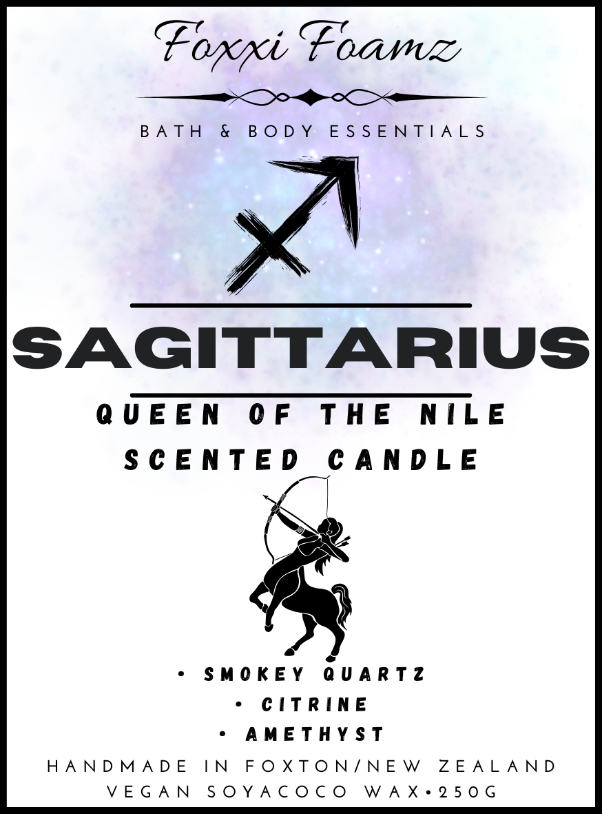Sagittarius Zodiac Candle