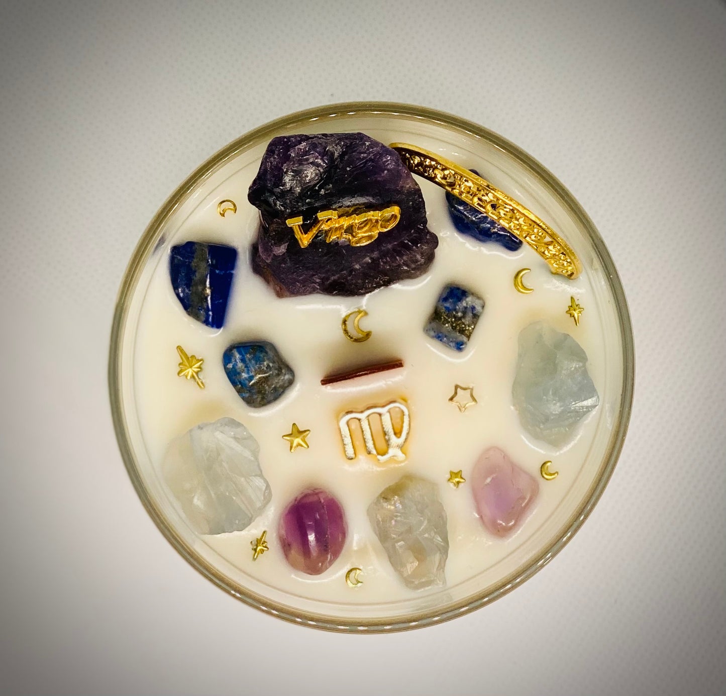 Virgo Zodiac Candle