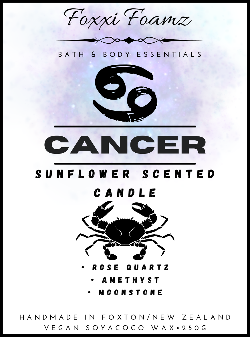 Cancer Zodiac Candle