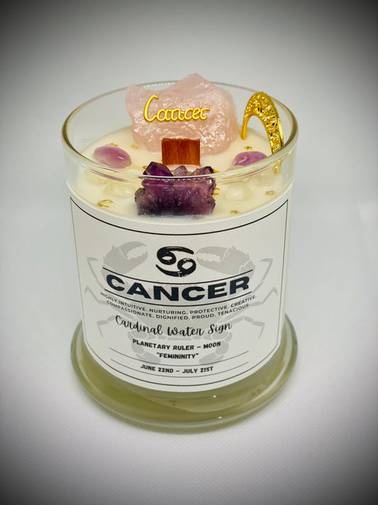 Cancer Zodiac Candle