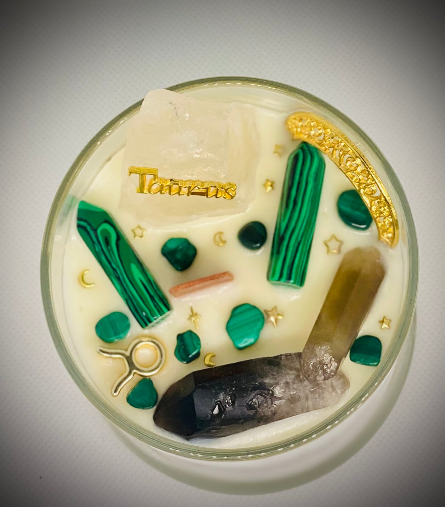 Taurus Zodiac Candle