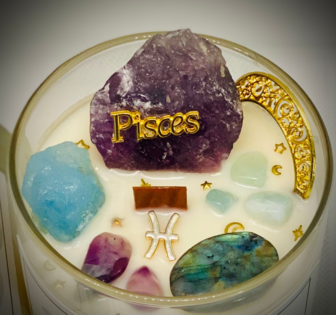 Pisces Zodiac Candle